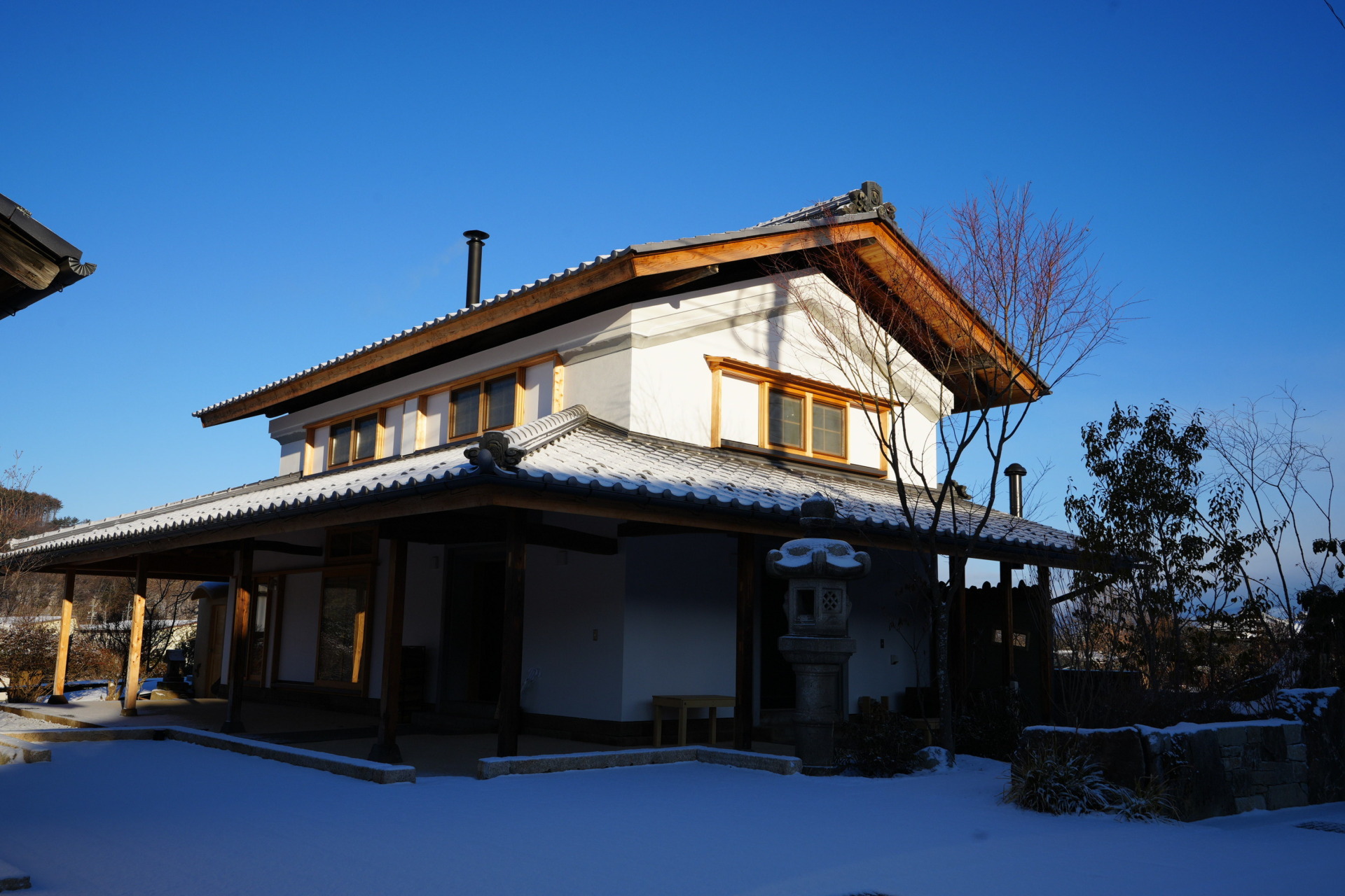 布流久佐の雪景色