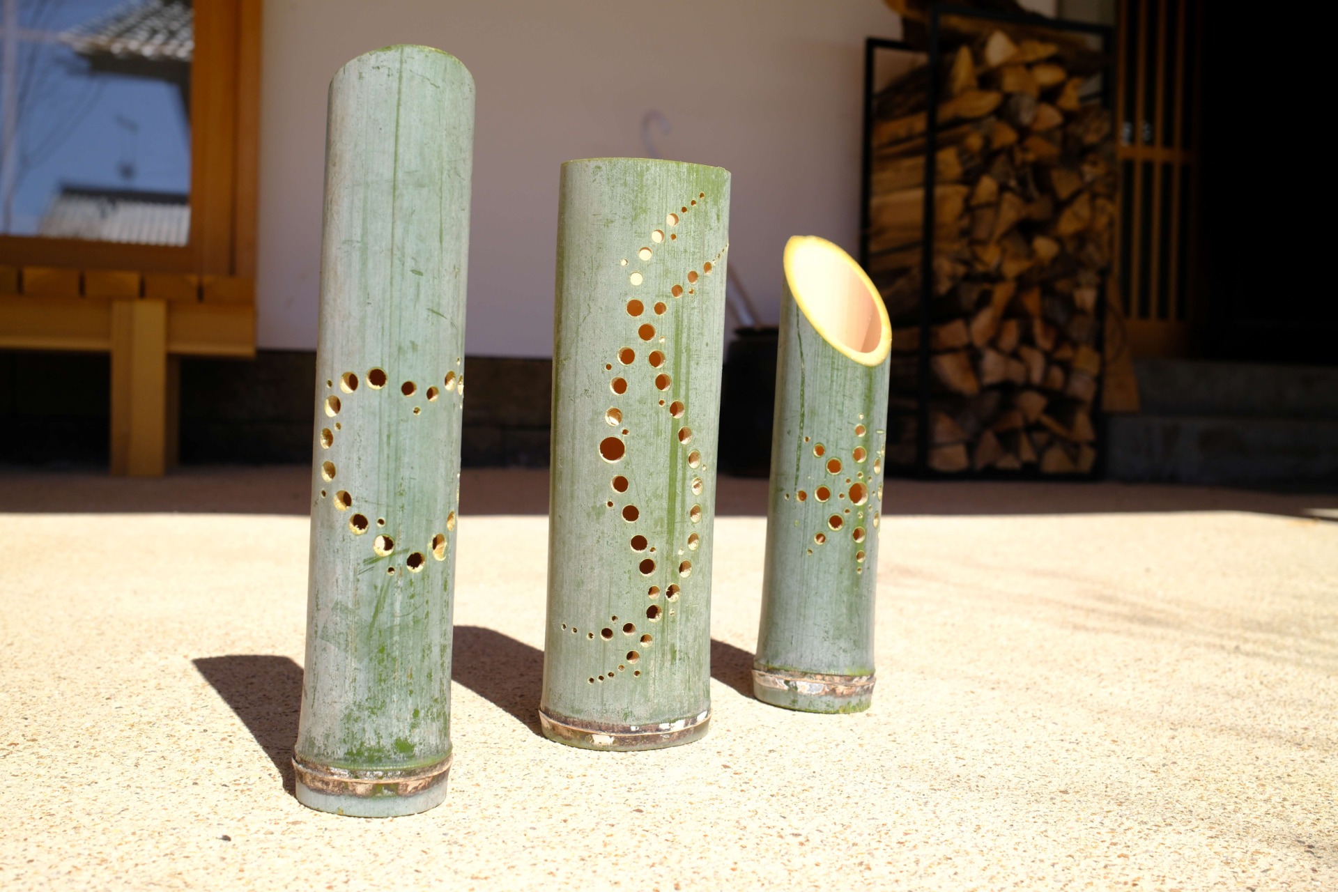 竹あかりづくり