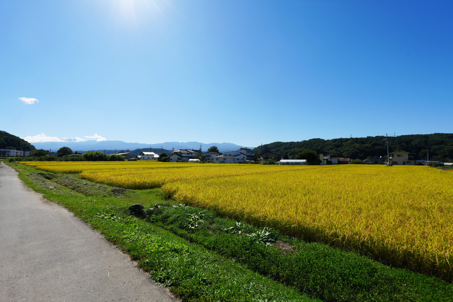 秋の佐久穂町